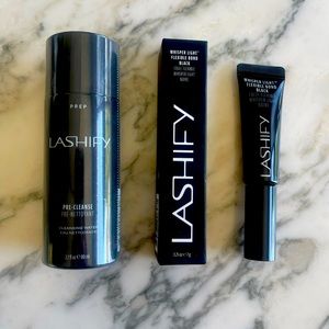 Lashify bundle with black whisper light & pre-cleanse cleansing water NWT